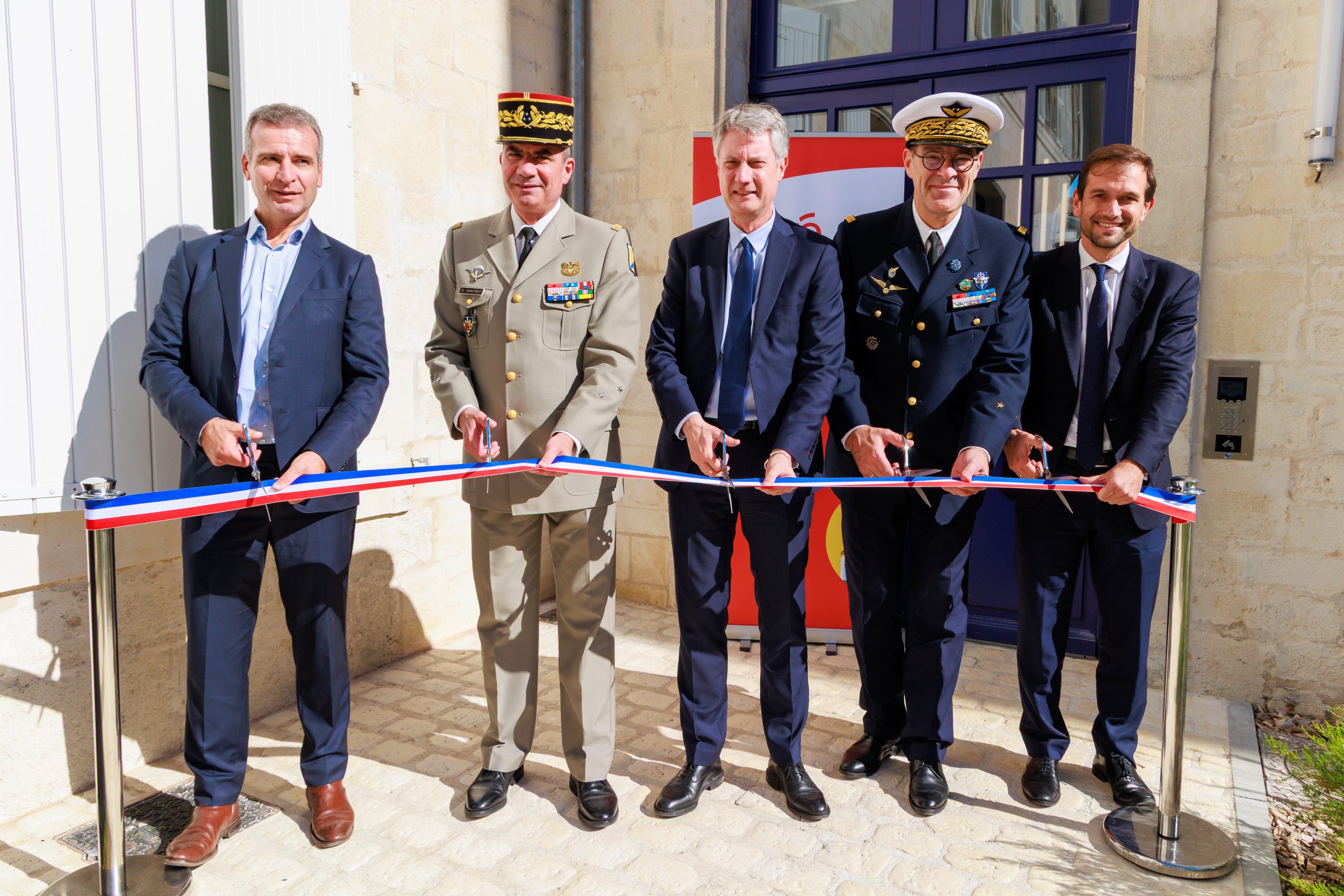 Inauguration du Clos de la Galissonnière