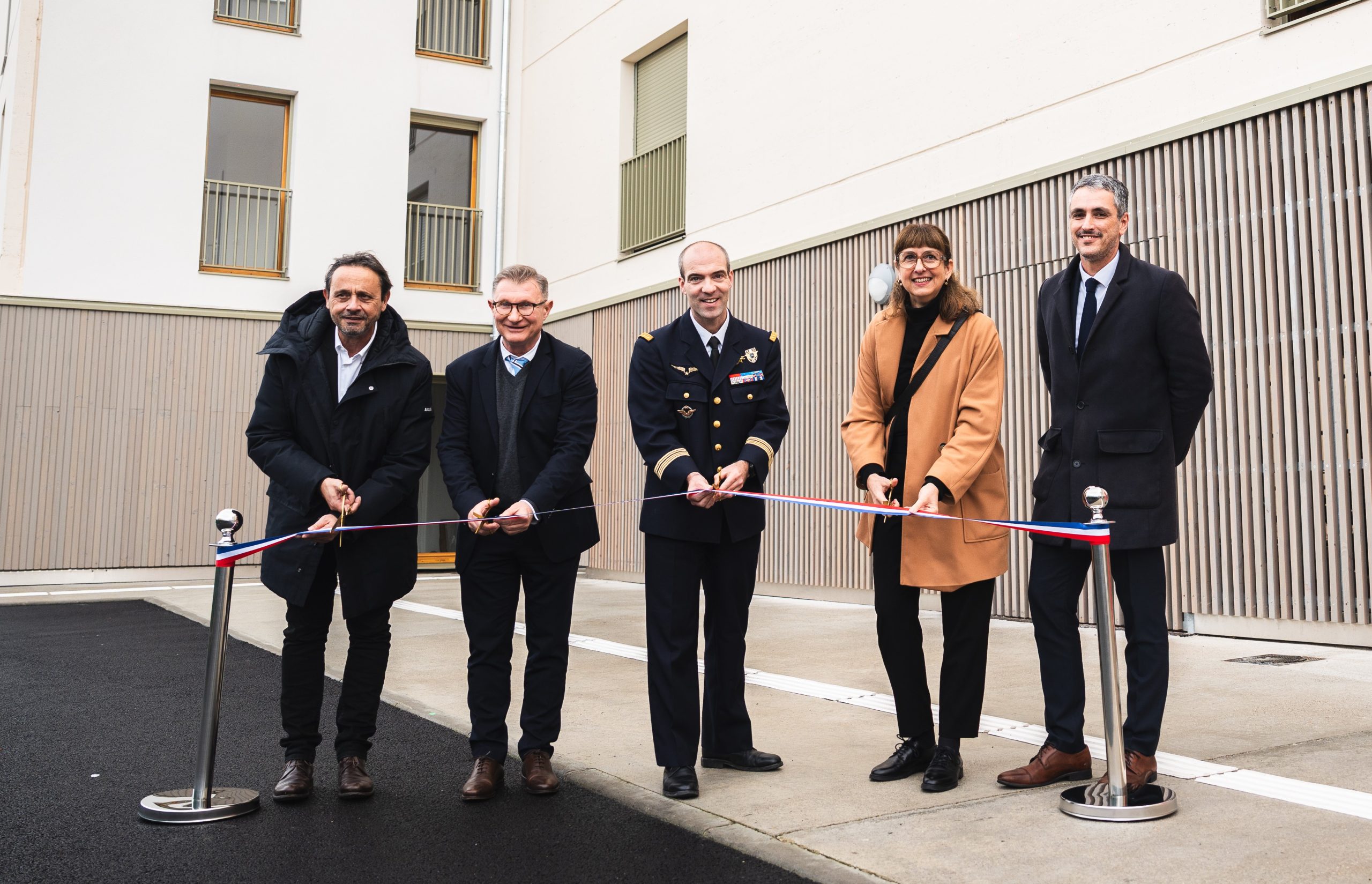 Inauguration d'une nouvelle résidence à Tours