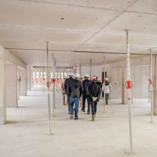 Pose de première Pierre