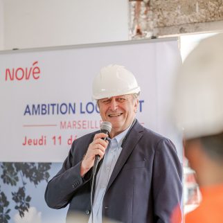 Pose de première Pierre