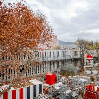 Pose de première Pierre