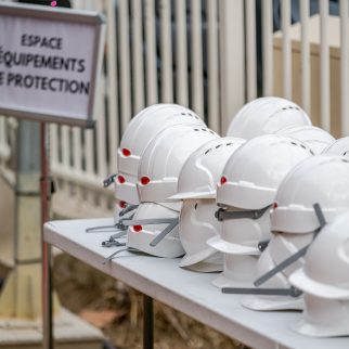 Pose de première Pierre